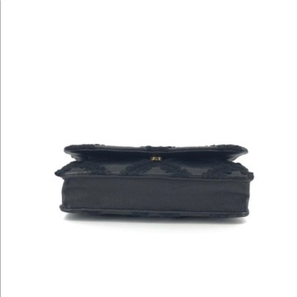 FULL SET - CHANEL 19 WOC Black Calfskin & Crochet Shoulder Bag w/ Ruthenium HW - Picture 9 of 16